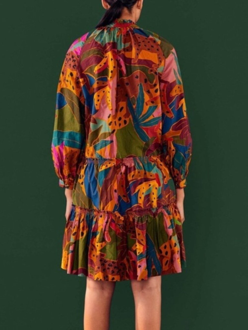 Farm Rio - Mini, long sleeve - Leopards Jungle - Picture 2 of 9